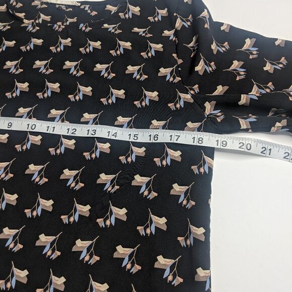 Le Lis Black Patterned Blouse - Picture 10 of 10